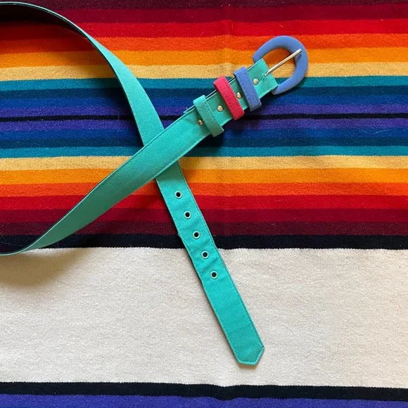 Willi of California 80s Shirt Dress with Matching Belt XL-XXL - Picture 6 of 6